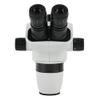 Lab Microscope Replacement Parts 6.7X-45X Zoom Industrial Lab Trinocular Binocular Stereo Microscope Head + WF10X/22mm Eyepiece + 0.5X .7X 2.0X Objective Lens view 3