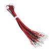 20 LED Game Buttons with 2 Joysticks and 2 USB Encoder Kit, Zero Delay DIY Parts Set for PC Gaming Machine Build, Includes Wires and Cables for Home view 2