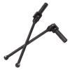 2Pcs Black RC Universal Front Drive Shaft, High Hardness Steel RC Front Drive Shaft for ZD Racing 1/7, High Accuracy Stable Replacement with 135mm Length for EX 07 RC view 3