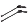 2Pcs Black RC Universal Front Drive Shaft, High Hardness Steel RC Front Drive Shaft for ZD Racing 1/7, High Accuracy Stable Replacement with 135mm Length for EX 07 RC view 4