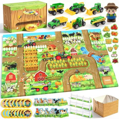 Happy Harvest Farm Montessori Educational Learning Toys Board Games for Kid