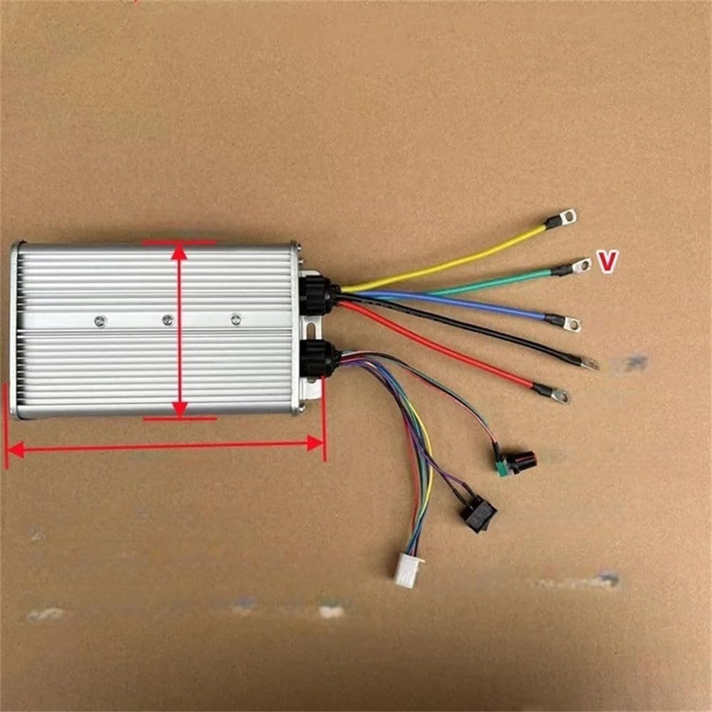 1000W DC Brushless Motor Driver Controller 55A for 12V-24V Applications - Reliable Performance for Robotics and Electric Vehicles