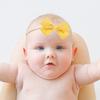 Toyvian 4pcs Girl Headbands with Bow Knots Soft Nylon Headband Set for Newborns Cotton Linen Hair Accessories view 4