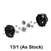 INJORA 13/1 Aluminum Complete Transmission for Redcat Ascent-18 / Ascent-18 Apex view 2