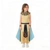 Girls Egyptian Costume Set, Dress + Wristbands, Perfect for Halloween, Cosplay, Themed Party, Role Play (7-8Y) view 1