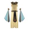 Girls Egyptian Costume Set, Dress + Wristbands, Perfect for Halloween, Cosplay, Themed Party, Role Play (7-8Y) view 2