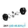 INJORA 24/1 Aluminum Complete Transmission for Redcat Ascent-18 / Ascent-18 Apex view 2