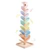 Wooden Marble Run Ball Drop Montessori Toy for 4-8 Boys Girls (Height: 28") view 1