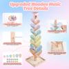 Wooden Marble Run Ball Drop Montessori Toy for 4-8 Boys Girls (Height: 28") view 4