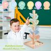 Marble Run Wooden Ball Drop Toys Toddlers 3-5 (Height: 19.9in) (1.1" Balls) view 4