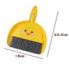 Mini Broom and Dustpan Set, Portable Desktop Cleaning Tools, for Kids Students Home Office, Pp Pet Material, Small Space Cleaning Combo view 4