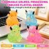 Glitter Highland Cow Squishies Fidget Toy,Soft Slow Rising Stress Relief Ball,Cute Sensory Squeeze Toy,Anxiety Relief Desk Decor,Easter Basket Stuffer Party Favor Gift for Adults Cow Lovers (Orange) view 2