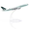 Cathay Pacific A350 1:400 Scale Diecast Metal Airplane Model 16cm Miniature Airliner for Collection Display view 2