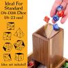 Wooden Magnetic Dice Tower with Tray Portable Dice Roller for Tabletop view 3