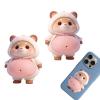 3D Belly Stickers,3D Cute Silicone Fun Soft Toys | Cartoon Animal Stickers - for Car Phone Textbooks Pencil Cases Tablets Water Cups Preschool School Classroom Reward Party Craft view 1