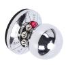Dpofirs Metal Stress Relief Fortune Teller | Rotating Decision Ball with Yes No Maybe Answers for Desk Decor Office and Home Gifts view 3