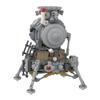 AxiomBricks MOC-120447 1/35 Lunar Lander Spacecraft Model Building Blocks Assembly Toy Set, Space-Themed Building Block Toy Models, Collectible Display Rocket Model (619PCS) view 2