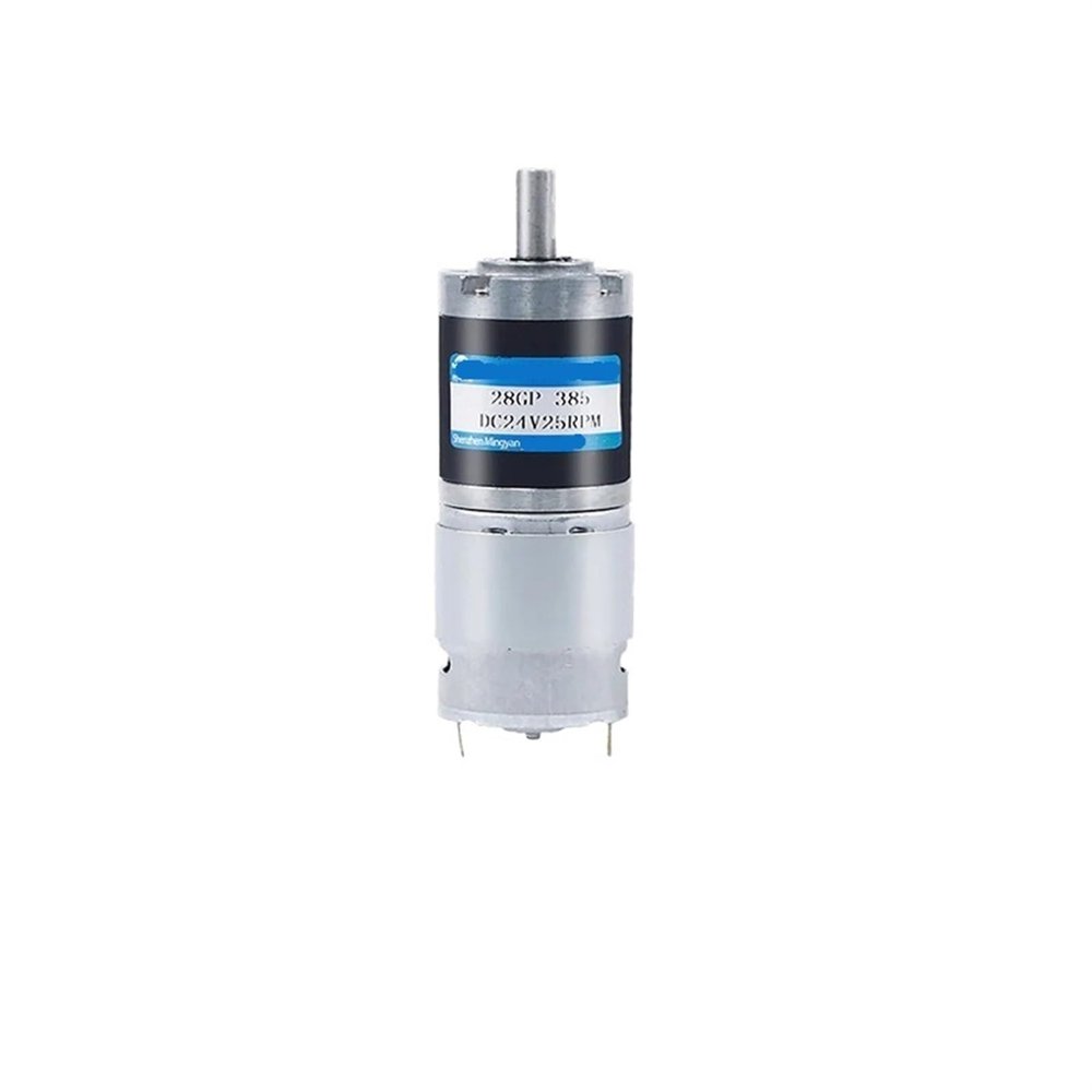 12V 24V 28mm DC Planetary Gear Motor PWM Adjustable Speed Can CW CCW Micro 28GP-385(24V only Motor,25RPM)