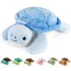 gnomantic Turtle Weighted Stuffed Animals, Plush Pillow for Kids view 1