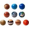 10Pcs Solar System Toys, PU Solar System Stress Planet Balls, 10 Universe Planets Toys Stress Relief Planets Squeeze Balls Educational Space Toy for Kids Adults and Games.... view 3