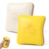 2Pcs Bread Butter Squishy, Sticky Butter Bread Squishy Fidget, Slow Rising Squishys for Adults Party Favor Gift(Yellow+White) view 1