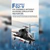 CYSJLJN 1/34 AW F02-V RC Helicopter for Adults, 2.4G 6CH Flybarless Remote Control Helicopter with Gyro Stabilization/Lights, 6G/3D Stunt Adjustable Mode 1/2 RC Aircraft Gift -RTF view 2