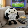 Hand-Knitted Soccer Support Doll - Positive Encouragement Keepsake for Soccer Fans & Players - Handmade Stress Relief Gift for Office Desk Decor, Graduation, Coach Appreciation (Style B) view 2
