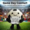 Hand-Knitted Soccer Support Doll - Positive Encouragement Keepsake for Soccer Fans & Players - Handmade Stress Relief Gift for Office Desk Decor, Graduation, Coach Appreciation (Style B) view 3