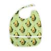 foixnub Baby Bibs for Boys Girls Music Dance Dumbbells Green Avocados Newborn Drooling Bibs for Feeding Teething 5pack view 1