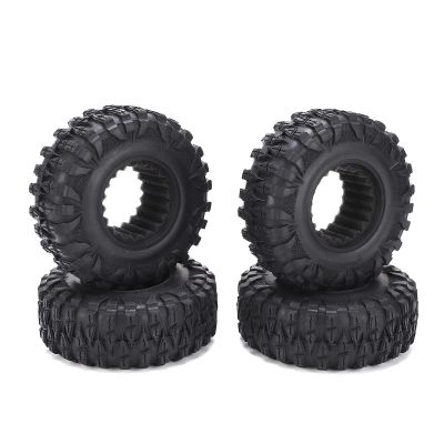 4PCS 120mm 2.2in Rubber RC Car Tire Skin, Universal Anti - Slip Wheel Skin for SCX10, Durable Replacement Tire Cover with Strong Grip for 1/10 Scale Off - Road RC