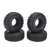 4PCS 120mm 2.2in Rubber RC Car Tire Skin, Universal Anti - Slip Wheel Skin for SCX10, Durable Replacement Tire Cover with Strong Grip for 1/10 Scale Off - Road RC view 1