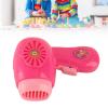 Mingzhe Pretend Hair Dryer Small Improve Hand Eye Coordination Electronic Pink Applicable for Kids Playtime view 2