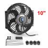 Air Cooling System, Universal 7/10/12/14 Inch 12V 80W 2100RPM Car Air Conditioning Electronic Radiator Cooling Fan Blade Electric Cool Mounting Kit(10inch) view 2