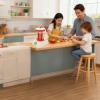 Hamwesh Wooden Smoothie Blender Toy, Safe Beechwood Kitchen Operations Multifunctional Play Set Wooden Blender Toys, Fruit Juicer Maker Toys with Cup Cutter and Fruit for view 3