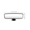 BESPORTBLE 4pcs Car Interior Rearview Mirror for Safety Rectangular Wide Angle Driving Mirror with Suction Cup for Travel view 2