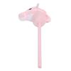 Hamwesh Stick Horse, Soft Plush Material 2 Sound Effects Hobby Horse, Stick Toy with 70cm Plush and PVC for Kids Ages 2-5 and 6-12 (Pink) view 4