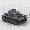 ZGHQHCDRH WW2 German Panzer III Ausf J Building Blocks Toy Set Military Bricks Kit Armored Vehicle Model 502pcs PZIII view 4