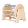 Bewinner Spinning Drum Toy for Infant Hand Eye Coordination | Basswood Rolling Drum for Toddler Early Education and Logical Thinking view 1