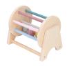 Bewinner Spinning Drum Toy for Infant Hand Eye Coordination | Basswood Rolling Drum for Toddler Early Education and Logical Thinking view 4