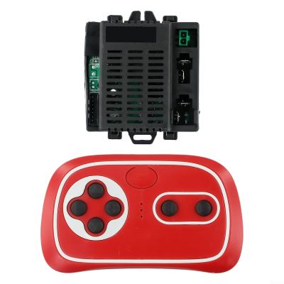 Weelye Control Box Receiver and Remote Control Set, for Electric Ride on Toy Cars, for Compatible with RX7 RX13 RX18 RX37 RX74 12V 24V Models, for frequency(RX75 6V and RC)