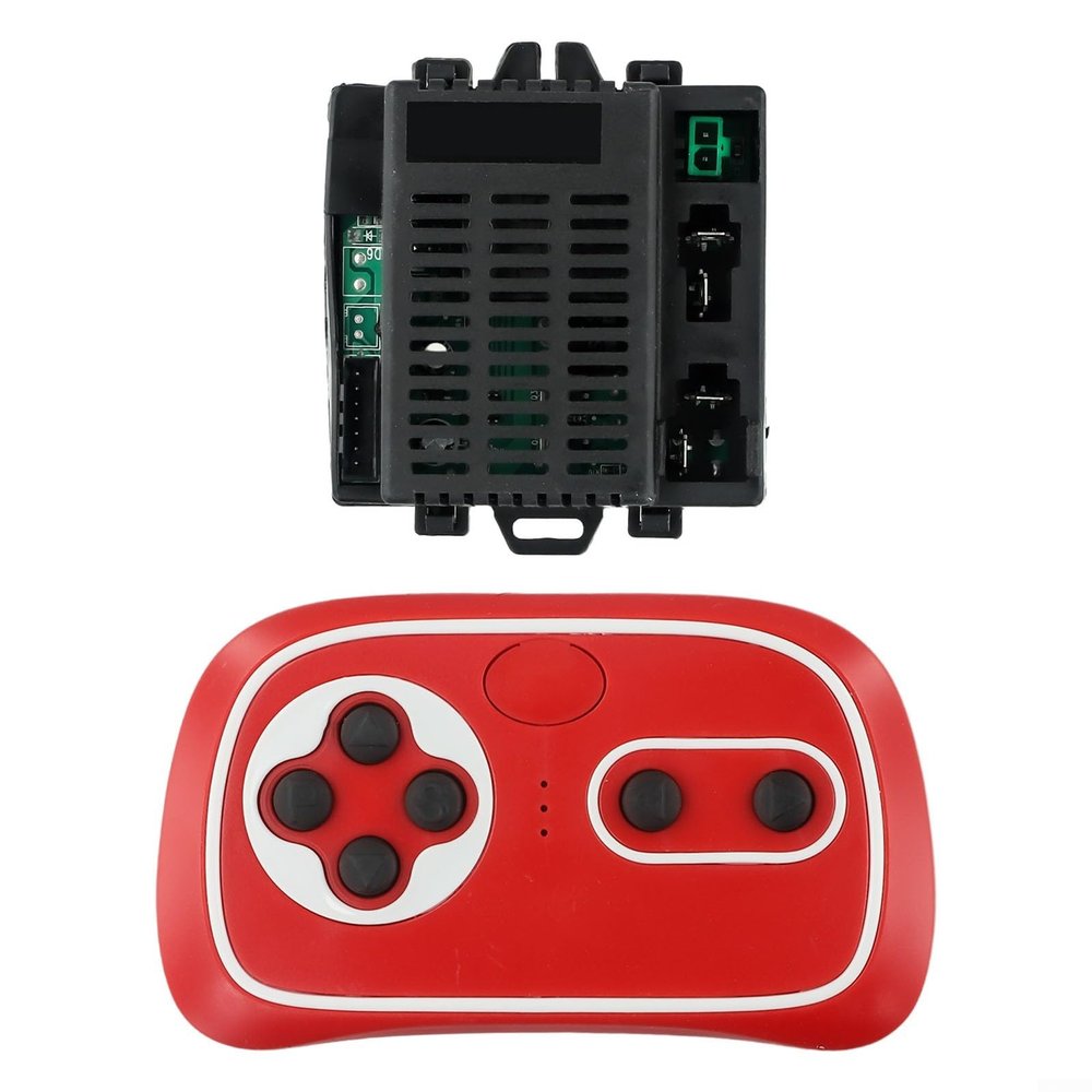 Weelye Control Box Receiver and Remote Control Set, for Electric Ride on Toy Cars, for Compatible with RX7 RX13 RX18 RX37 RX74 12V 24V Models, for frequency(RX75 6V and RC)