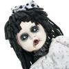 Halloween Animated 28 1/4" Girl on Wooden Rocking Horse Decoration Prop New view 4
