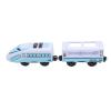 Alomejor Electric Toy, Blue White ABS Motorized Set for Kids, Compatible with Series, Requires 2 AAA Batteries view 1