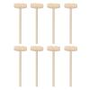 Bewinner Mini Wooden Hammer Toys for Kids | Premium Birch Mallet for Breaking Chocolate Hearts Cakes Golden Eggs view 1