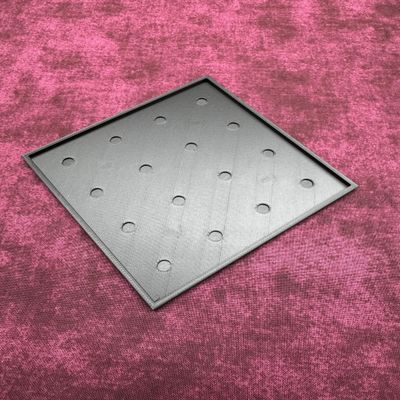 25mm Square Movement Trays for Tabletop Wargaming Miniature Unit Movement Tray, Rank and Flank Army Formation Base Holder, Durable 3D Printed Gaming Accessory (10, 4x4 (100x100mm))