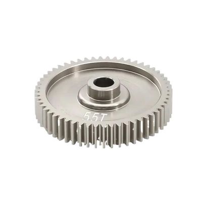 55T 58T 61T High Speed Spur Gear 51004 53665 for Tamiya TT01 TT-01 1/10 RC Car Upgrade Parts Accessories(55T)