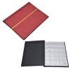 NOENNULL Collection Book Durable Transparent Pocket 250 Pocket Holder Album for Collecting for Commemorative Enthusiasts (Red) view 3