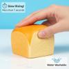 2-Pack Hawaiian Roll Squish Toys, Soft Slow Rising Stress Relief Toy for Sensory Play Fun Fidget and Desk Decor, Toy Foods view 4