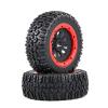 RC Car Tires Wheels Compatible With Hpi For Km For Baja 5S/SLT/V5 For LOSI 5IVE T 1/5 Rc Car Parts- 180X70mm 2Pcs Wasteland Tyres And Wheel Hub Set view 2