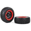 RC Car Tires Wheels Compatible With Hpi For Km For Baja 5S/SLT/V5 For LOSI 5IVE T 1/5 Rc Car Parts- 180X70mm 2Pcs Wasteland Tyres And Wheel Hub Set view 4